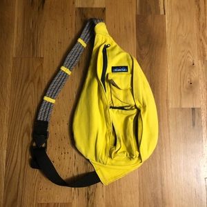 VGUC Kavu Bag Lime Green/Yellow
